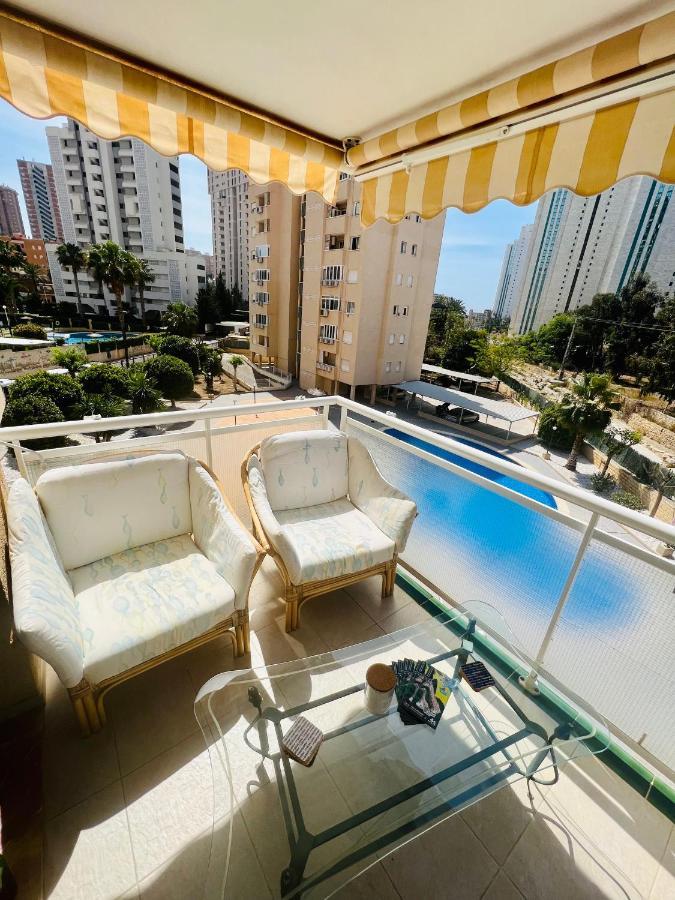 Magic Studio With Swimming Pool Бенидорм Экстерьер фото