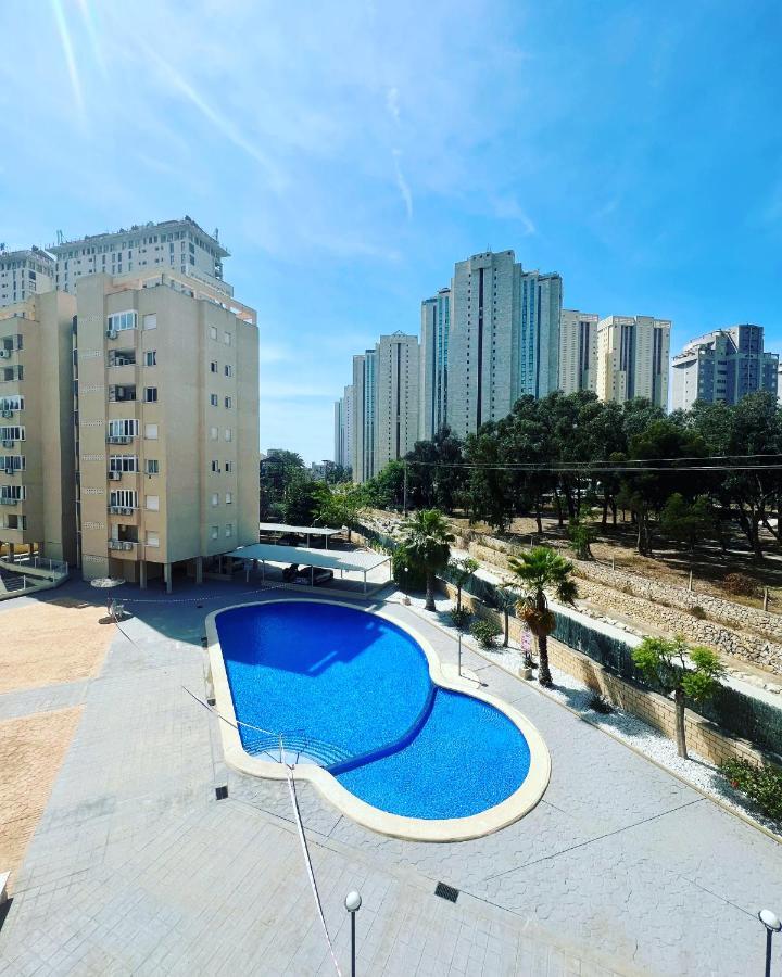 Magic Studio With Swimming Pool Бенидорм Экстерьер фото